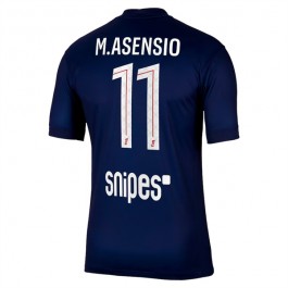 Paris Saint Germain M.Asensio 11 Matchtröja Hemma 2025-2026