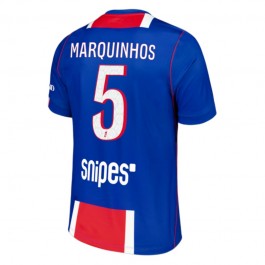 Paris Saint Germain Marquinhos 5 Hemmatröja 2026-2027 Paris Saint Germain Marquinhos 5 Hemmatröja 2026-2027