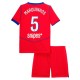 Paris Saint Germain Marquinhos 5 Matchtröja Barn Tredje 2025-2026