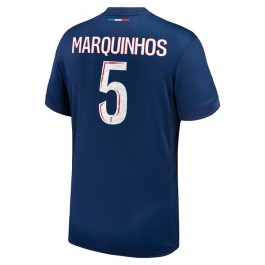 Paris Saint Germain Marquinhos 5 Matchtröja Hemma 2024-2025