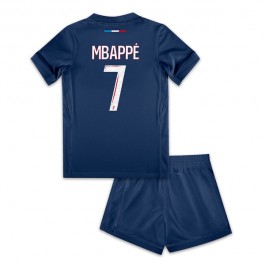 Paris Saint Germain Mbappé 7 Matchtröja Barn Hemma 2024-2025
