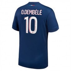 Paris Saint Germain O.Dembélé 10 Matchtröja Hemma 2024-2025