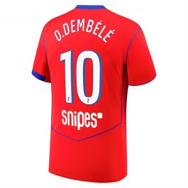 Paris Saint Germain O.Dembélé 10 Matchtröja Tredje 2025-2026