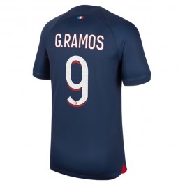 Paris Saint Germain PSG G.Ramos 9 Matchtröja Hemma 2023-2024
