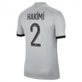 Paris Saint Germain PSG Hakimi 2 Matchtröja Borta 2022-2023