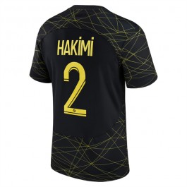 Paris Saint Germain PSG Hakimi 2 Matchtröja Hemma 2022-2023 Fourth