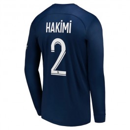 Paris Saint Germain PSG Hakimi 2 Matchtröja Hemma 2022-2023 - Långärmad