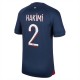 Paris Saint Germain PSG Hakimi 2 Matchtröja Hemma 2023-2024