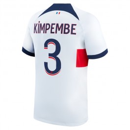 Paris Saint Germain PSG Kimpembe 3 Matchtröja Borta 2023-2024