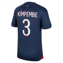 Paris Saint Germain PSG Kimpembe 3 Matchtröja Hemma 2023-2024