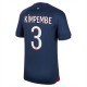 Paris Saint Germain PSG Kimpembe 3 Matchtröja Hemma 2023-2024