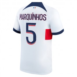 Paris Saint Germain PSG Marquinhos 5 Matchtröja Borta 2023-2024