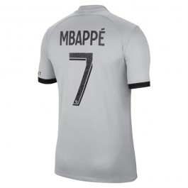 Paris Saint Germain PSG Mbappé 7 Matchtröja Borta 2022-2023