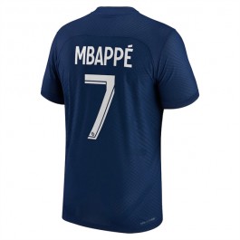 Paris Saint Germain PSG Mbappé 7 Matchtröja Hemma 2022-2023