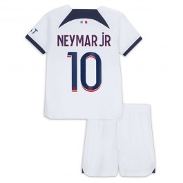 Paris Saint Germain PSG Neymar Jr 10 Matchtröja Barn Borta 2023-2024