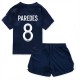 Paris Saint Germain PSG Paredes 8 Matchtröja Barn Hemma 2022-2023