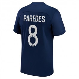 Paris Saint Germain PSG Paredes 8 Matchtröja Hemma 2022-2023