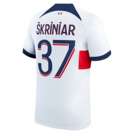 Paris Saint Germain PSG Skriniar 37 Matchtröja Borta 2023-2024