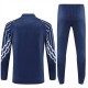 Paris Saint Germain Träningsoverall 2025-26 - 1-4 Zip Champions League Blå