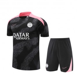 Paris Saint Germain Träningströja Ställ 2024-25 - Shorts Svart