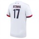Paris Saint Germain Vitinha 17 Matchtröja Borta 2024-2025
