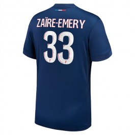 Paris Saint Germain Zaire-Emery 33 Matchtröja Hemma 2024-2025