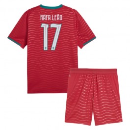 Portugal Rafael Leao 17 Hemmaställ 2026 Barn