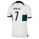 Portugal Ronaldo 7 Matchtröja Borta VM 2022