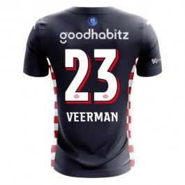 PSV Eindhoven Veerman 23 Matchtröja Borta 2025-2026