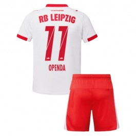 RB Leipzig Openda 11 Matchtröja Barn Hemma 2025-2026