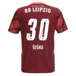 RB Leipzig Šeško 30 Matchtröja Borta 2024-2025