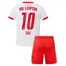 RB Leipzig Xavi 10 Matchtröja Barn Hemma 2025-2026