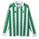 Real Betis Balompié Matchtröja Hemma Retro 1995-1997 Långärmad