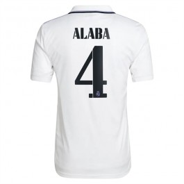 Real Madrid Alaba 4 Matchtröja Hemma 2022-2023