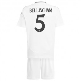 Real Madrid Bellingham 5 Matchtröja Barn Hemma 2024-2025