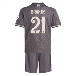 Real Madrid Brahim 21 Matchtröja Barn Tredje 2024-2025