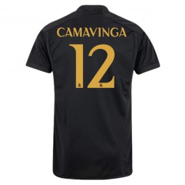 Real Madrid Camavinga 12 Matchtröja Tredje 2023-2024