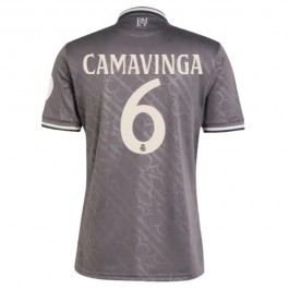Real Madrid Camavinga 6 Matchtröja Tredje 2024-2025