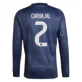 Real Madrid Carvajal 2 Matchtröja Borta 2025-2026 Långärmad