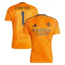Real Madrid Courtois 1 Matchtröja Borta 2024-2025