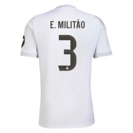 Real Madrid E.Militao 3 Matchtröja Hemma 2025-2026