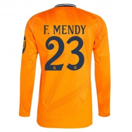 Real Madrid F.Mendy 23 Matchtröja Borta 2024-2025 Långärmad