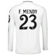 Real Madrid F.Mendy 23 Matchtröja Hemma 2024-2025 Långärmad