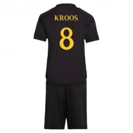 Real Madrid Kroos 8 Matchtröja Barn Tredje 2023-2024