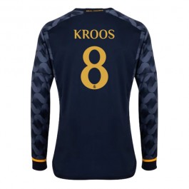 Real Madrid Kroos 8 Matchtröja Borta 2023-2024 - Långärmad