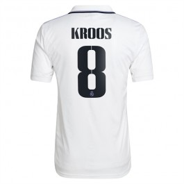 Real Madrid Kroos 8 Matchtröja Hemma 2022-2023