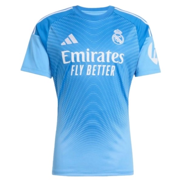 Real Madrid Courtois 1 Målvakt Matchtröja Hemma 2025-2026 Fotbollsställ Real Madrid Courtois 1 Målvakt Matchtröja Hemma 2025-2026 Fotbollsställ