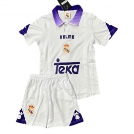 Real Madrid Matchtröja Barn Hemma Retro 1997-1998
