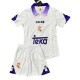 Real Madrid Matchtröja Barn Hemma Retro 1997-1998