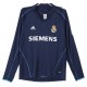 Real Madrid Matchtröja Borta Retro 2005-2006 Långärmad